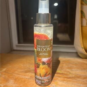 Bath & Body Works Brightest Bloom Shimmer Mist with Gold Accents